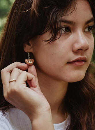 bear earrings