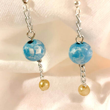 chongyun earrings - $10.00 (SALE)